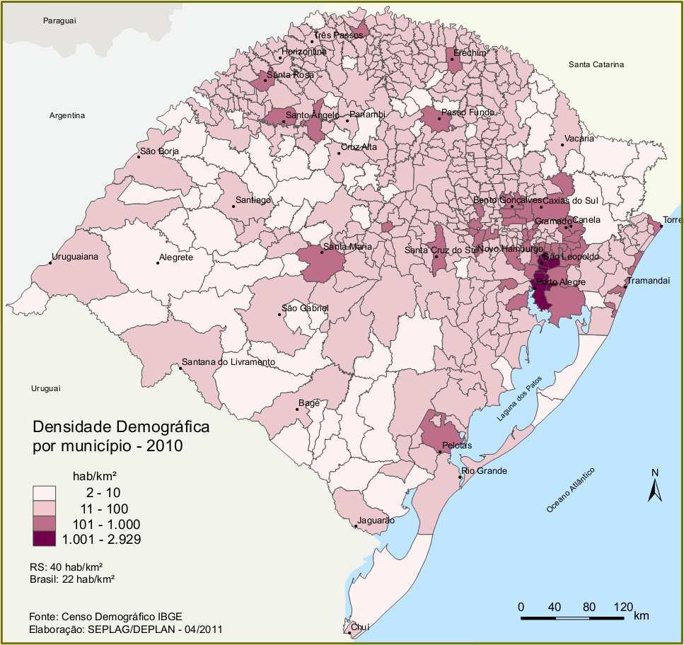 73 Levou-se em consideração para a escolha das cidades de estudo, além dos climas distintos, a alta densidade demográfica da cidade e região onde se localizam (Figura 8), com um maior número de