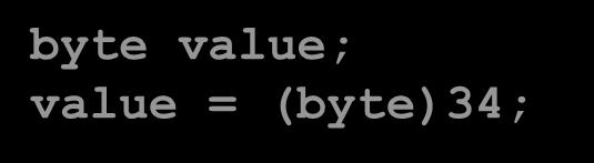 Conversões A linguagem Java é fortemente tipificada (strongly typed) Não permite afetar uma variável de um tipo com um valor de outro tipo Quando necessário, são realizadas conversões: Implícitas
