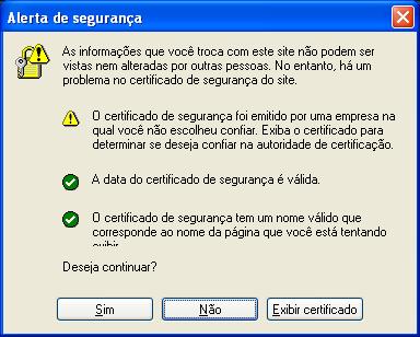 Sistema Operacional: Windows XP, Navegador de Internet: Quando utilizar o Internet Explorer 6 1.