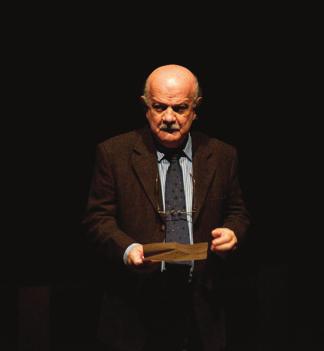 A última sessão de teatro Luiz Marfuz 1 RESUMO: A peça apresenta um velho e reconhecido ator, que abandona o palco no meio de um espetáculo e que possui uma velha colega e amiga.