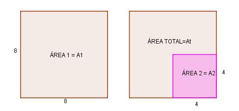 ..), calcular cada área e após isso soma-las ou diminuí-las, conforme o caso.