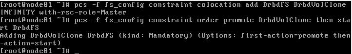 49. Definindo a constraint, a ordem de start.