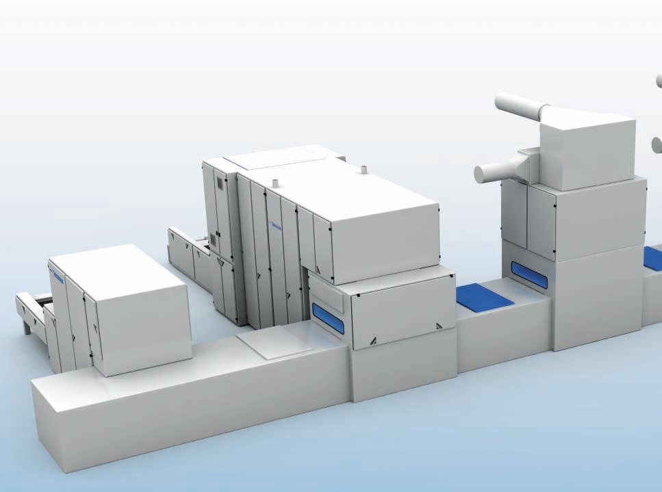 Misturador de flocos Exata observação das proporções da mistura Configuração flexível de instalações com até seis componentes de mistura em um ciclo de trabalho Os alimentadores-pesadores depositam o