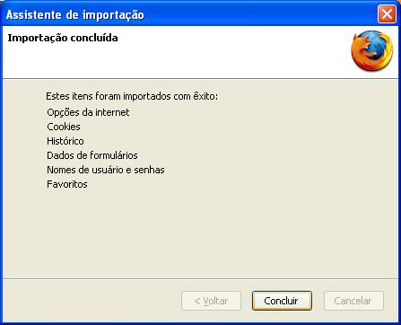 Capítulo 12 Laboratório/Aluno A janela Escolha da página inicial é exibida.