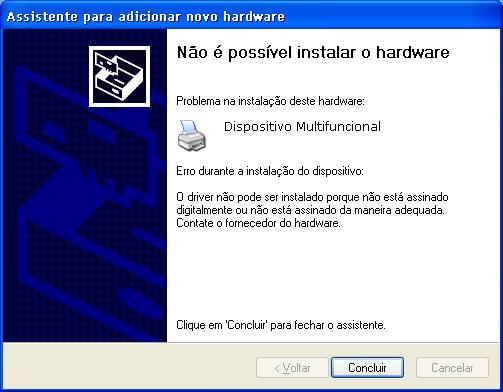 Capítulo 7 Laboratório/Aluno Etapa 3 Se o computador não detectar o Dispositivo Multifuncional, clique com o botão direito do mouse em Meu computador e escolha Gerenciar