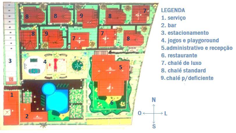 1601,59m 2 de área construída. Sua implantação está disposta abaixo conforme a Figura 3.