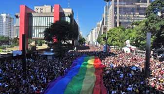 especial / special especial Parada LGBT combate de la homofobia.