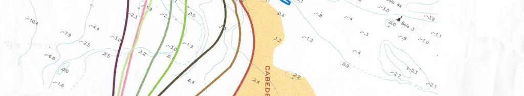 O Sistema de Posicionamento Global aplicado ao estudo de litorais arenosos Figura 7.1: Estudo baseado em dados cartográficos, evidenciando a variação de limites da restinga, entre 1854 e 1998.