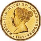 14 Ouro 2500 Reis 1851 BELA 300