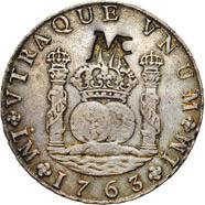 Reales 1763 JM Lima Peru de