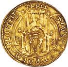 D. JOÃO II (1481-1495) 26* Ouro Justo, Lisboa numeral romano EXTREMAMENTE RARA BELA/MBC+ 100000 25.02 var J2.