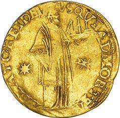 JOÃO III (1521-1557) 32* Ouro São Vicente NN invertidos