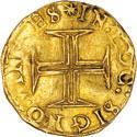 SIGNO VINCES GOVERNADORES DO REINO (1580) 52* Ouro 500 Reais coroa