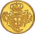 Gomes ÚNICA segundo exemplar conhecido Ouro Escudo 1763 R RARA MBC+