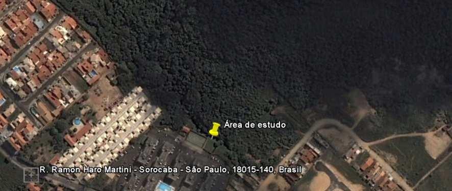 9 3 MATERIAIS E MÉTODOS 3.1 Área de estudo A área de estudo situou-se em um trecho de Mata Atlântica localizado na Zona Leste da cidade de Sorocaba, coordenadas Latitude 23 30'11.