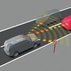 Sistema Inteligente de Ajuda ao Estacionamento (SIPA)* 2. Reconhecimento de Sinais de Trânsito 3. Sensor de chuva* 4. Sistema de Pré-Colisão com Deteção de Peões 5.