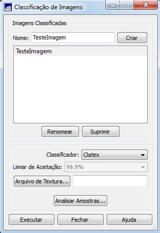 ClaTex É um algoritmo supervisionado que utiliza ambos os atributos texturais das regiões de uma imagem segmentada para efetuar a classificação por