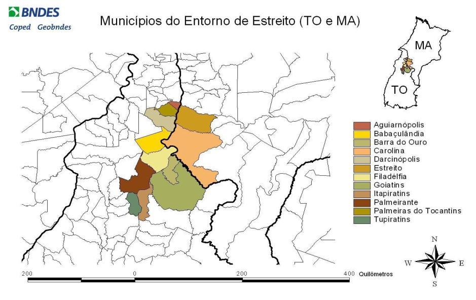 ATUAÇÃO DO BNDES NO ENTORNO DE PROJETOS O TERRITÓRIO do