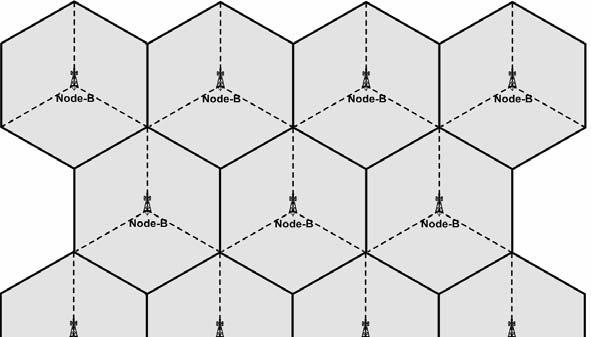 Capítulo 4 Ferramenta de Simulação Figura 4.5: Topologia Macrocelular. A Tabela 4.