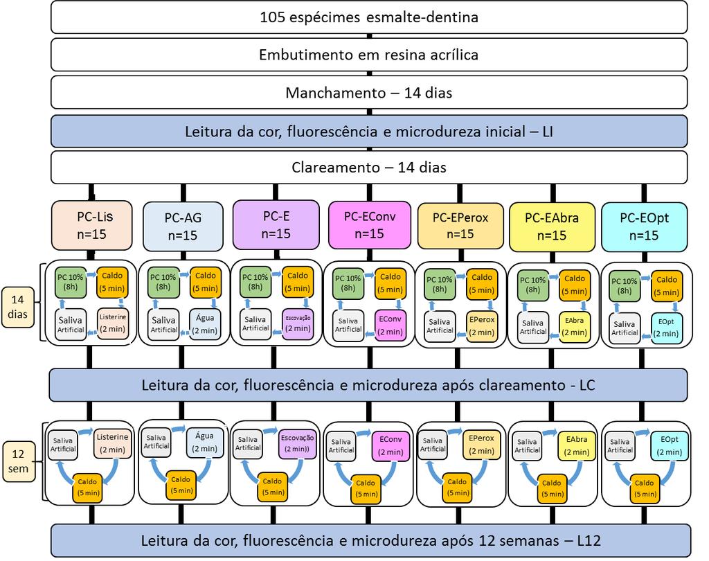 42 Figura 4 Delineamento experimental dos grupos