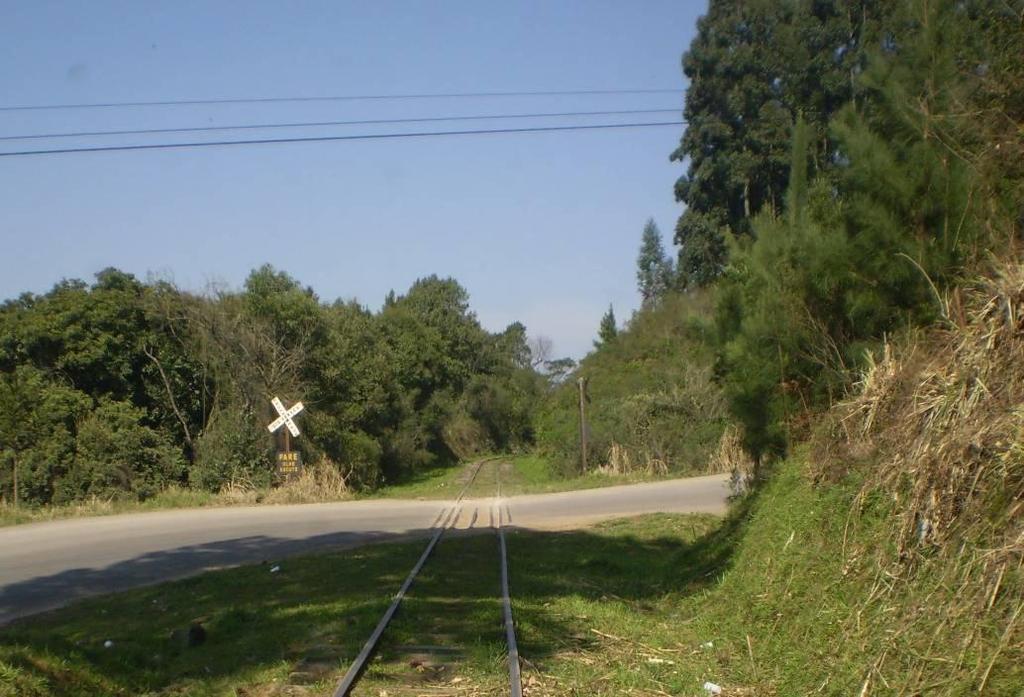 Foram registradas 159 passagens em nível PN (136 no trecho Caxias do Sul-Carlos