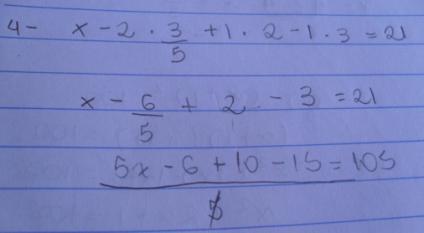 Lista 3, questão 4: Considere a seqüência de operações aritméticas na qual cada uma atua sobre o resultado anterior: comece com um número x.