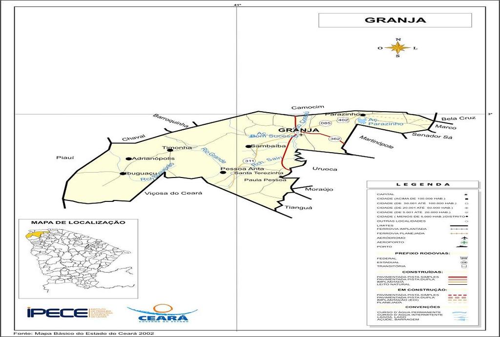 fundamentação teórico-metodológico, auxiliando na elaboração de mapas temáticos que auxiliarão na interpretação das idéias, possibilitando uma visão das implicações de condicionantes ambientais, como