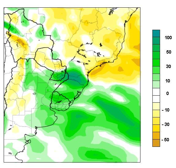 Fig. 13 Desvio de precipitação