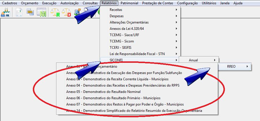 3 Publicando RREO O Relatório Resumido de Execução Orçamentária (RREO) é publicado em conjunto com todos os dados enviados a partir da