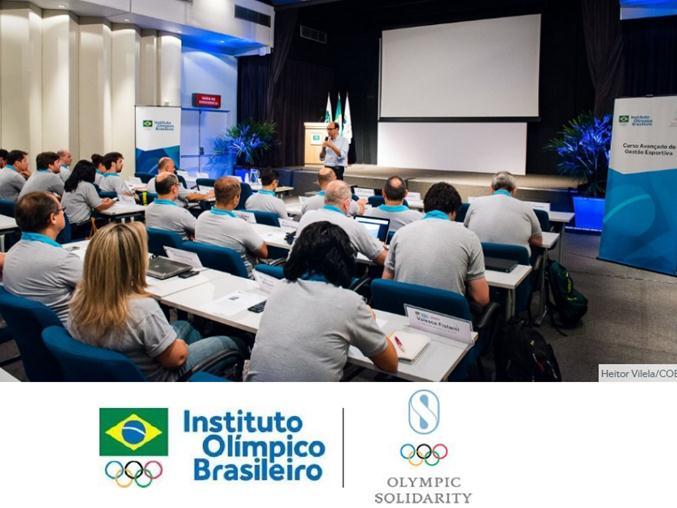 PESSOAS E APRENDIZADO: O Comitê Olímpico do Brasil COB através do Instituto Olímpico Brasileiro tem realizado cursos de formação e aperfeiçoamento dos profissionais em atuação nas principais