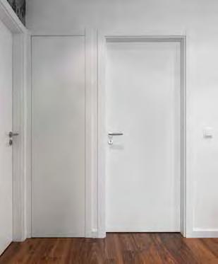 handle Interior melamine gris Portes laquées blanc avec