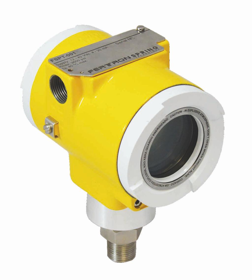 Transmissor de Pressão Manométrica Descrição O transmissor é uma excelente alternativa para medição de pressão manométrica, geralmente utilizado em controles de processos industriais.