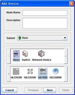 Figura 10: Adicionando dispositivo (a) Logo após aparecerá uma janela para adicionar um dispositivo, de acordo com a Figura 11.