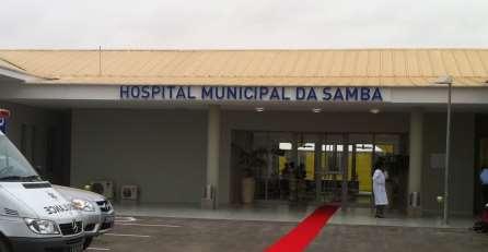 berçários), zona de internamentos (54 camas), sala de partos (1), lavandaria, cozinha, radiologia, laboratório, sala