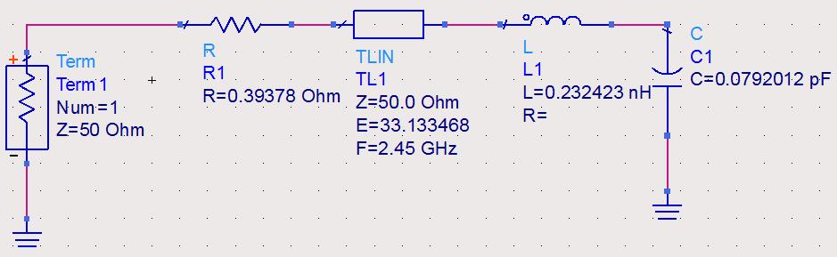 G. Brandão, F. Zanon, U. Resende 0,018 mm e substrato de FR-4 com espessura h s = 1,464 mm, permissividade relativa ε r = 4,38, tangente de perdas δ = 0,017.