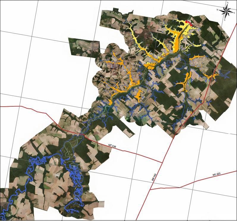 Área suprimida: 76 ha Área a suprimi: 9.