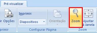 Comando Nome Função Zoom [Abre a caixa de diálogo Zoom. Pode definir as definições de zoom da pré-visualização.