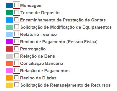 4.3 Marcando uma mensagem Para marcar uma mensagem selecione a opção Mover e escolha um dos itens (figura 19).