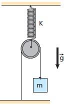 Para pequenas oscilações o movimento é harmônico simples. Para isso ocorrer a massa sofrerá uma força do tipo F = k x sendo k a constante elástica do sistema e x a deformação ou deslocamento.