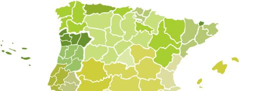 1,5 Milhões de hectares em Portugal 1,26 Milhões de