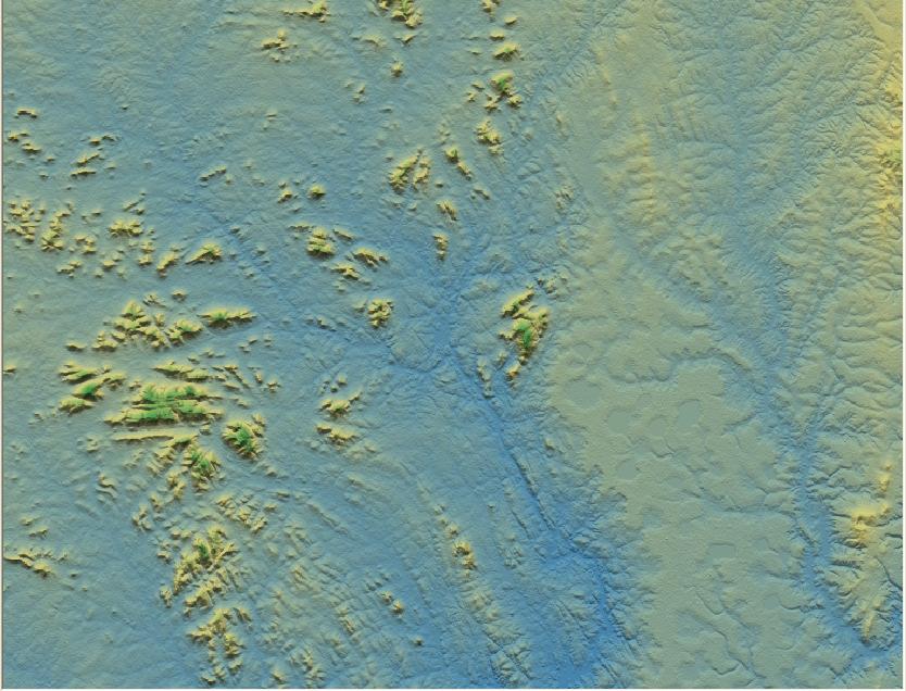 Também podem ser calculados uma série de índices compostos, utilizando fluxo acumulação de área e encosta ou rede de drenagem e mapas de direção de fluxo.