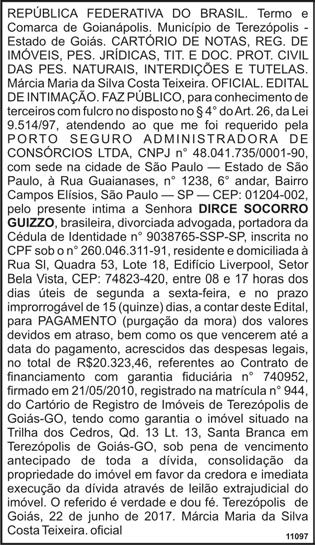 CALIFÓRNIA Sobrado 3 quartos 1 suíte. COD: 2400. TEL:4007- APARTAMENTO 2/4, sala, sacada, cozinha e banheiro social no setor Negrão de Lima. Não possui armários. Aluguel R$700,00. Tel.