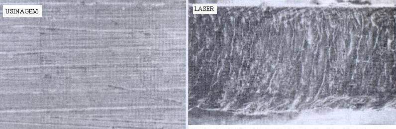 59 perpendicular à superfície das chapas para os furos realizados a laser, conforme destaca a figura 5.2.