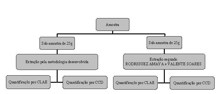 Figura 3 Metodologias de preparo e quantificação das amostras.