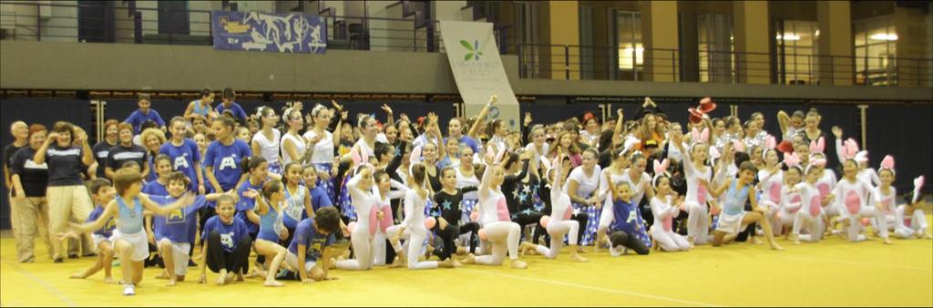 5.1 ATIVIDADES ORGANIZADAS PELO CGA A FESTA DA MAGIA DA GINÁSTICA, iniciativa da classe de Rítmica, que teve como finalidade a angariação de fundos para apoio às despesas de deslocação das nossas