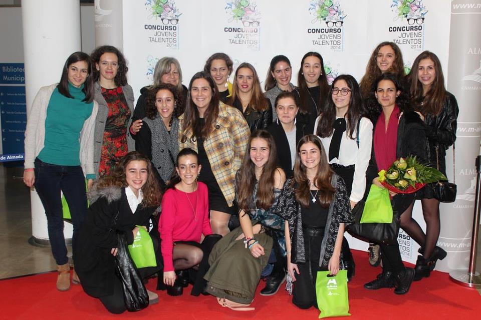 Concurso Jovens Talentos Almada, terra do bem-estar e do desporto de 2014, onde as nossas jovens
