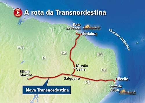 Suape ( Pernambuco ), estender-se-á á Oeste do Estado de Pernambuco.