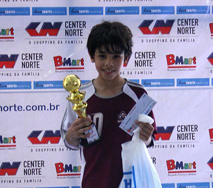 2.12.4 - Golaço BMart Em cada rodada da competição, a organização da Copa Center Norte 2010 escolheu o gol mais bonito do dia.