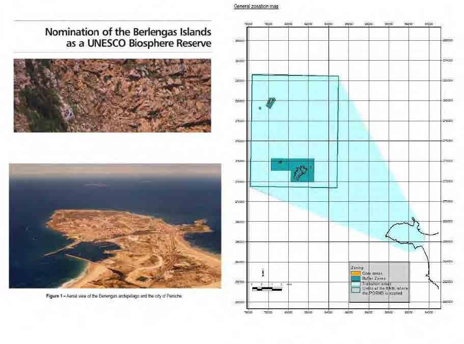 Reserva da Biosfera das Berlengas Área