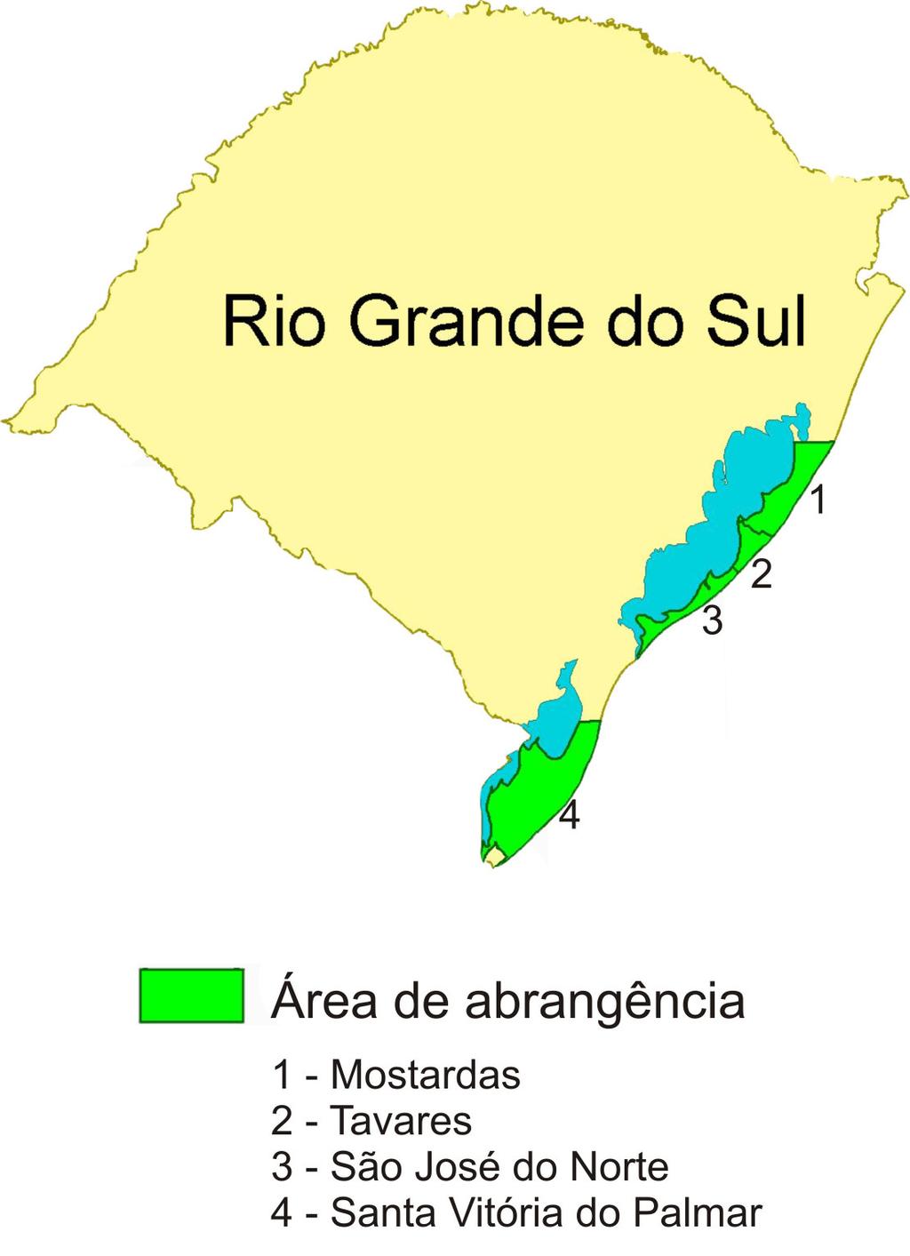 1 INTRODUÇÃO A região da planície costeira do Rio Grande do Sul consiste de uma ampla área de terras baixas, com aproximadamente 33.